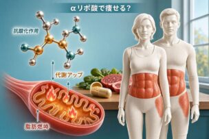 αリポ酸とカルニチン・CoQ10の併用効果|相乗効果で脂肪燃焼を高める方法